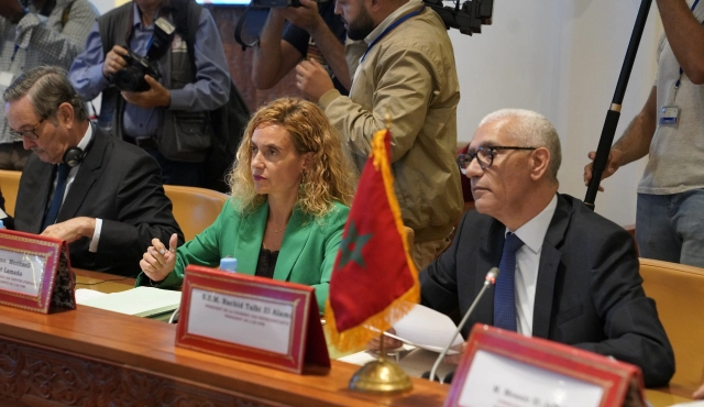 تفاصيل مباحثات العلمي ورئيسة مجلس النواب الإسباني