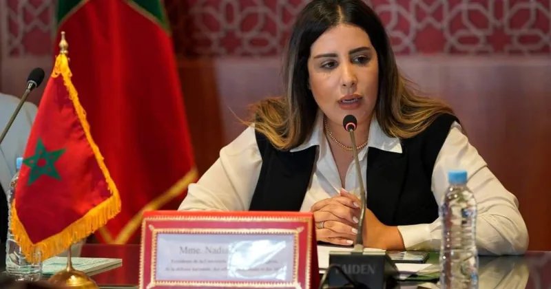 نادية بوعيدا في اجتماع عن بعد مع أنا ماغدالينا فيغوروا