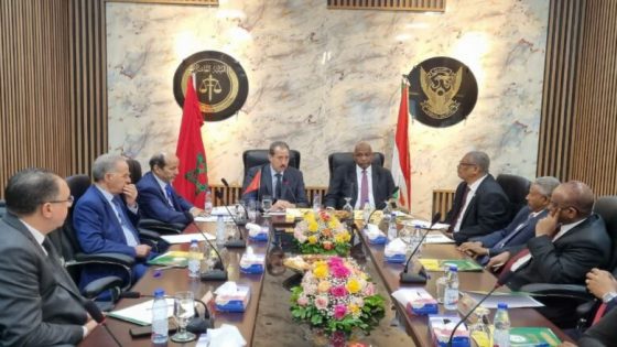 رئيس النيابة العامة يجري بالخرطوم مباحثات مع النائب العام السوداني