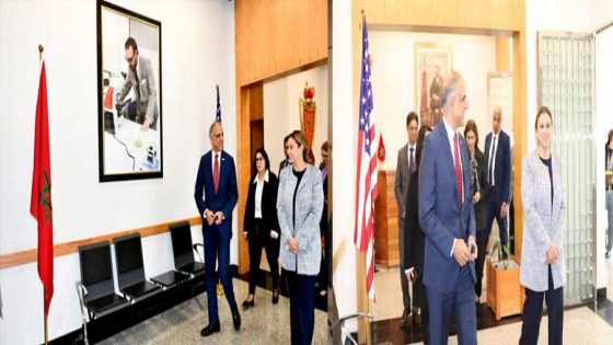اطلع السفير الأمريكي بالرباط على أحدث التقنيات والآليات التي يتوفر عليها المختبر الوطني للشرطة العلمية