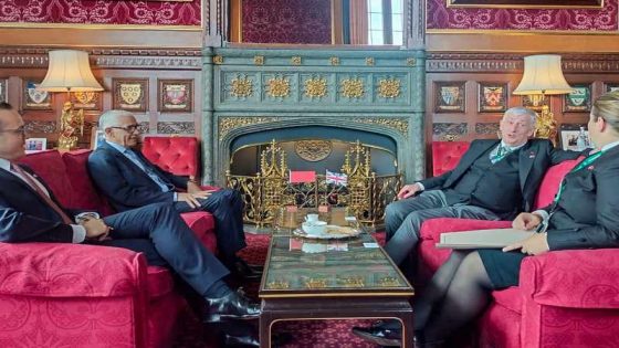 الطالبي العلمي يوظف الديبلوماسية البرلمانية في تقوية العلاقات المغربية البريطانية